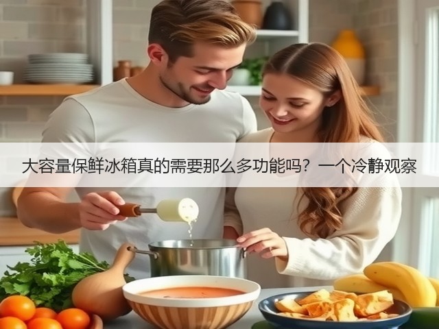 大容量保鲜冰箱真的需要那么多功能吗?一个冷静观察(图2) 大容量保鲜冰箱真的需要那么多功能吗?一个冷静观察(图2)