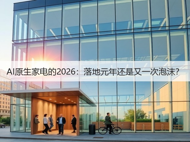 AI原生家电的2026:落地元年还是又一次泡沫?(图3) AI原生家电的2026:落地元年还是又一次泡沫?(图3)