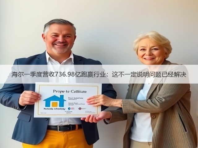 海尔一季度营收736.98亿跑赢行业:这不一定说明问题已经解决(图1) 海尔一季度营收736.98亿跑赢行业:这不一定说明问题已经解决(图1)