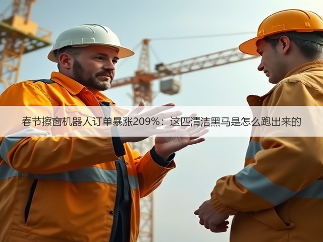 春节擦窗机器人订单暴涨209%:这匹清洁黑马是怎么跑出来的(图2) 春节擦窗机器人订单暴涨209%:这匹清洁黑马是怎么跑出来的(图2)
