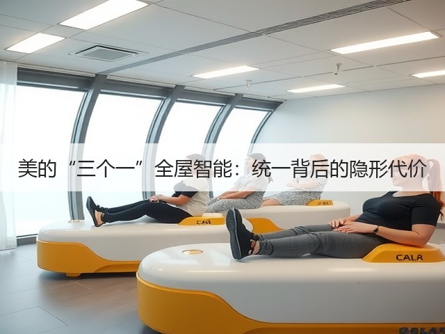 美的“三个一”全屋智能:统一背后的隐形代价(图1) 美的“三个一”全屋智能:统一背后的隐形代价(图1)
