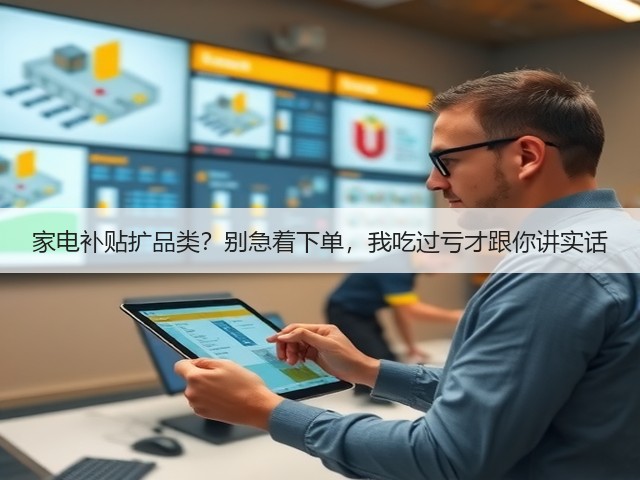 家电补贴扩品类?别急着下单,我吃过亏才跟你讲实话(图1) 家电补贴扩品类?别急着下单,我吃过亏才跟你讲实话(图1)
