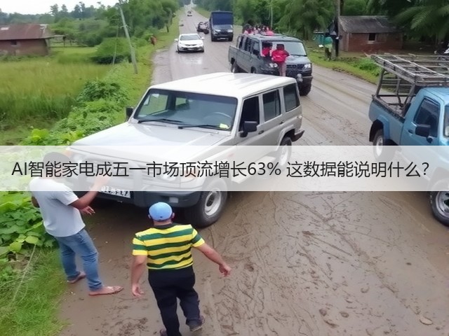 AI智能家电成五一市场顶流增长63% 这数据能说明什么?(图3) AI智能家电成五一市场顶流增长63% 这数据能说明什么?(图3)