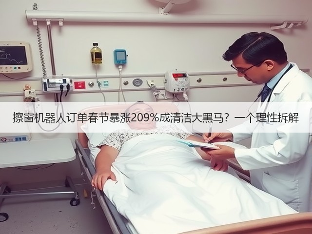 擦窗机器人订单春节暴涨209%成清洁大黑马?一个理性拆解(图1) 擦窗机器人订单春节暴涨209%成清洁大黑马?一个理性拆解(图1)