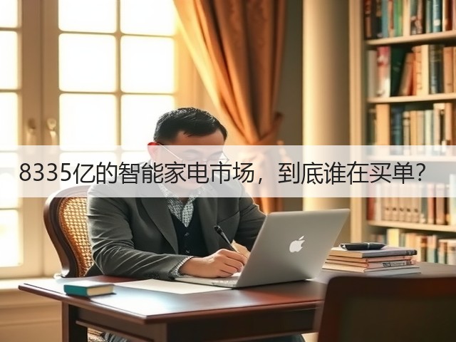 8335亿的智能家电市场,到底谁在买单?(图1) 8335亿的智能家电市场,到底谁在买单?(图1)