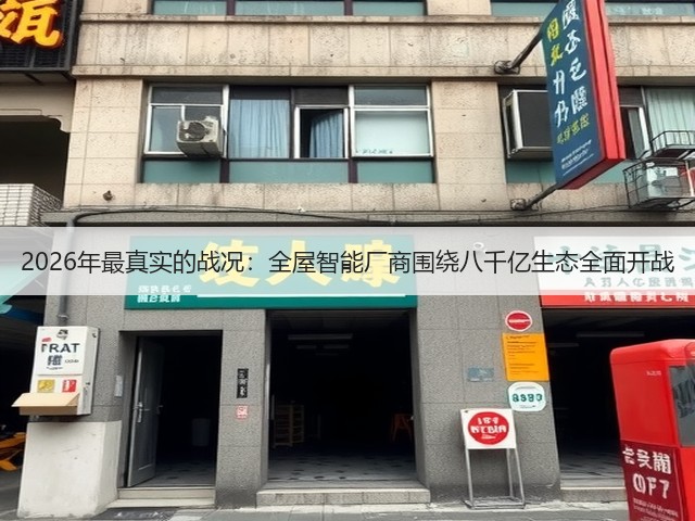 2026年最真实的战况:全屋智能厂商围绕八千亿生态全面开战(图1) 2026年最真实的战况:全屋智能厂商围绕八千亿生态全面开战(图1)
