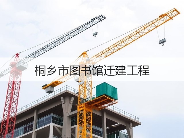 桐乡市图书馆迁建工程(图3) 桐乡市图书馆迁建工程(图3)