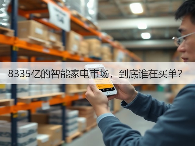 8335亿的智能家电市场,到底谁在买单?(图2) 8335亿的智能家电市场,到底谁在买单?(图2)