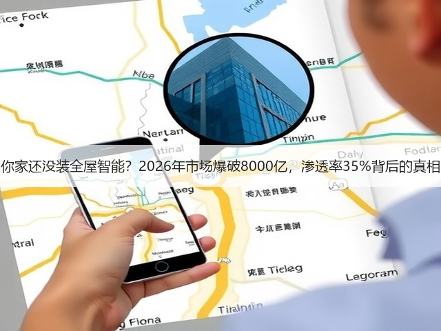 你家还没装全屋智能?2026年市场爆破8000亿,渗透率35%背后的真相(图1) 你家还没装全屋智能?2026年市场爆破8000亿,渗透率35%背后的真相(图1)