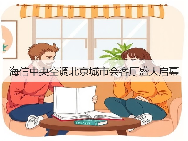 海信中央空调北京城市会客厅盛大启幕(图1) 海信中央空调北京城市会客厅盛大启幕(图1)