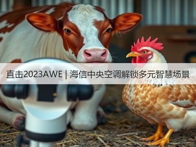 直击2023AWE | 海信中央空调解锁多元智慧场景(图1) 直击2023AWE | 海信中央空调解锁多元智慧场景(图1)