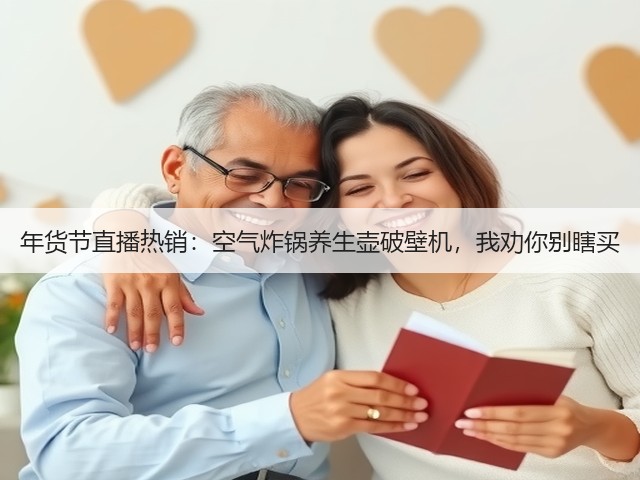 年货节直播热销:空气炸锅养生壶破壁机,我劝你别瞎买(图1) 年货节直播热销:空气炸锅养生壶破壁机,我劝你别瞎买(图1)