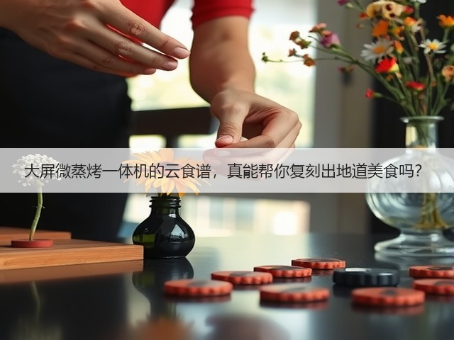 大屏微蒸烤一体机的云食谱,真能帮你复刻出地道美食吗?(图3) 大屏微蒸烤一体机的云食谱,真能帮你复刻出地道美食吗?(图3)
