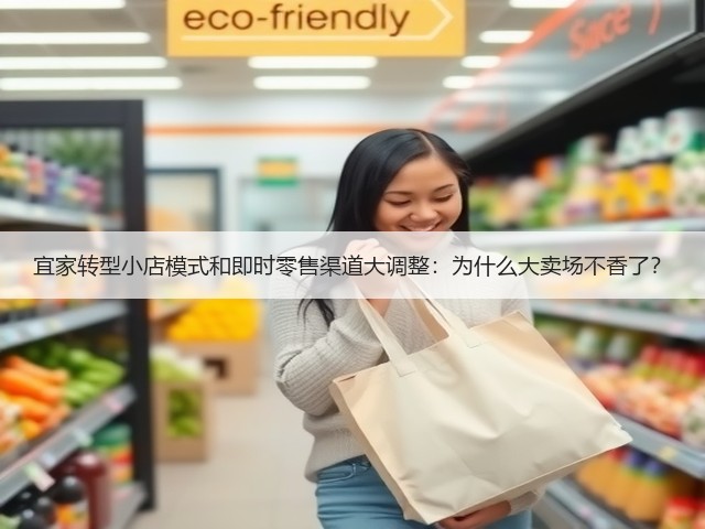 宜家转型小店模式和即时零售渠道大调整:为什么大卖场不香了?(图2) 宜家转型小店模式和即时零售渠道大调整:为什么大卖场不香了?(图2)