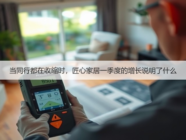 当同行都在收缩时,匠心家居一季度的增长说明了什么(图1) 当同行都在收缩时,匠心家居一季度的增长说明了什么(图1)