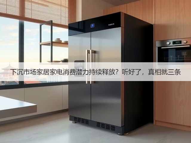 下沉市场家居家电消费潜力持续释放?听好了,真相就三条(图1) 下沉市场家居家电消费潜力持续释放?听好了,真相就三条(图1)