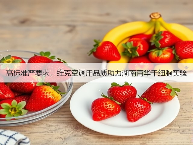 高标准严要求,维克空调用品质助力湖南南华干细胞实验(图1) 高标准严要求,维克空调用品质助力湖南南华干细胞实验(图1)