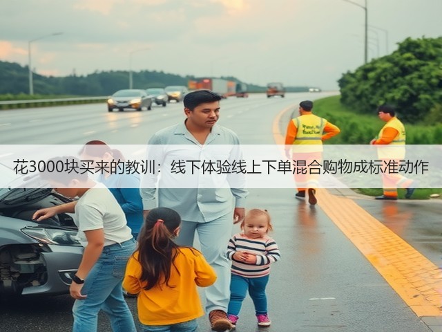 花3000块买来的教训:线下体验线上下单混合购物成标准动作(图1) 花3000块买来的教训:线下体验线上下单混合购物成标准动作(图1)