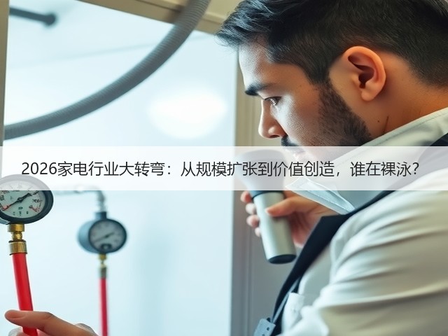 2026家电行业大转弯:从规模扩张到价值创造,谁在裸泳?(图1) 2026家电行业大转弯:从规模扩张到价值创造,谁在裸泳?(图1)