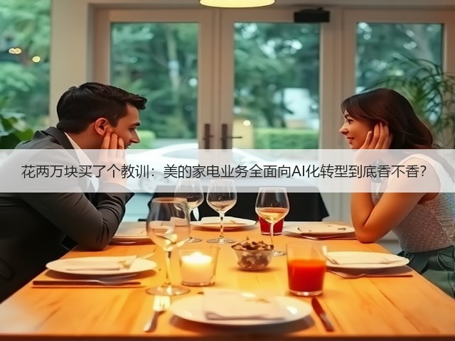 花两万块买了个教训:美的家电业务全面向AI化转型到底香不香?(图3) 花两万块买了个教训:美的家电业务全面向AI化转型到底香不香?(图3)