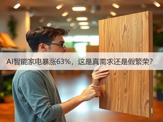 AI智能家电暴涨63%,这是真需求还是假繁荣?(图1) AI智能家电暴涨63%,这是真需求还是假繁荣?(图1)