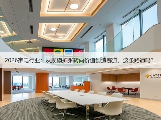 2026家电行业:从规模扩张转向价值创造赛道,这条路通吗?(图1) 2026家电行业:从规模扩张转向价值创造赛道,这条路通吗?(图1)