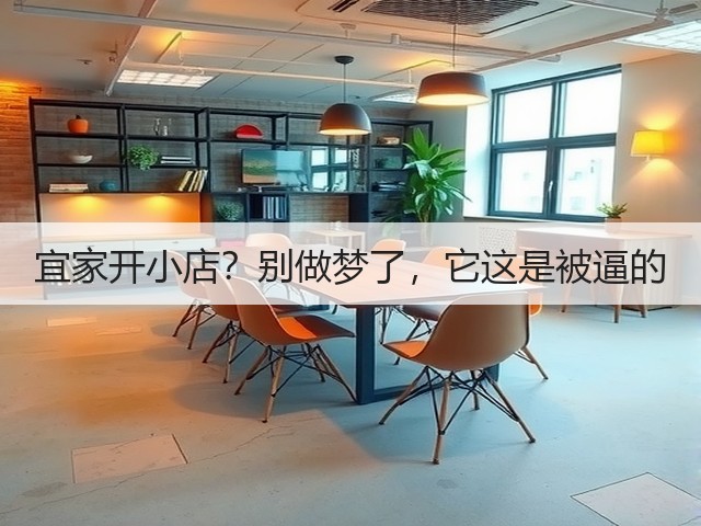 宜家开小店?别做梦了,它这是被逼的(图3) 宜家开小店?别做梦了,它这是被逼的(图3)