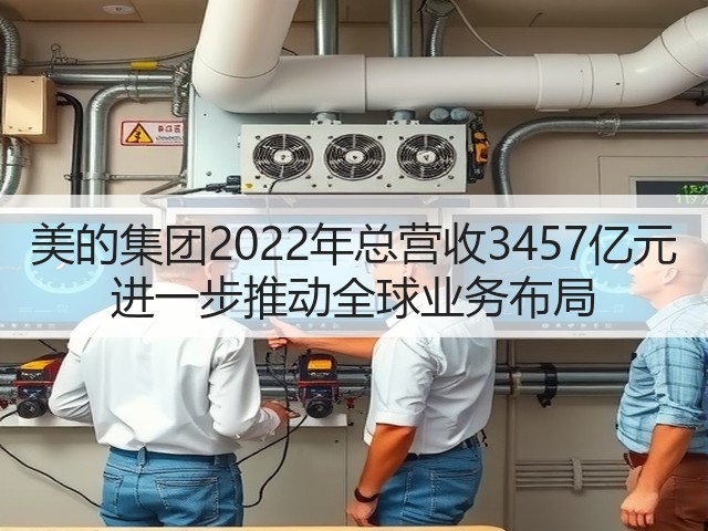 美的集团2022年总营收3457亿元 进一步推动全球业务布局(图3) 美的集团2022年总营收3457亿元 进一步推动全球业务布局(图3)
