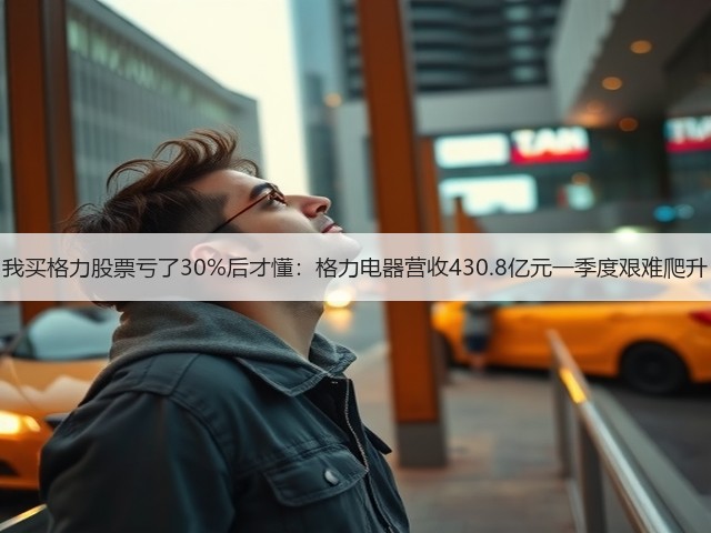 我买格力股票亏了30%后才懂:格力电器营收430.8亿元一季度艰难爬升(图1) 我买格力股票亏了30%后才懂:格力电器营收430.8亿元一季度艰难爬升(图1)
