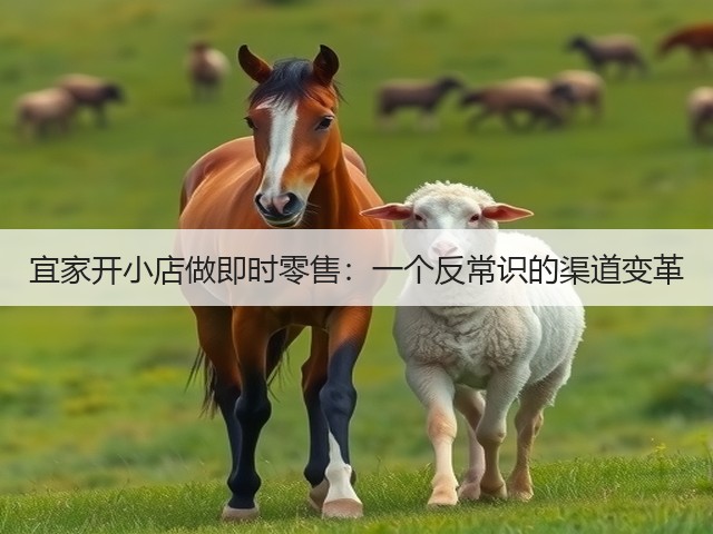 宜家开小店做即时零售:一个反常识的渠道变革(图3) 宜家开小店做即时零售:一个反常识的渠道变革(图3)