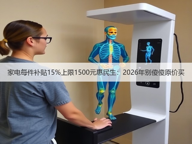 家电每件补贴15%上限1500元惠民生:2026年别傻傻原价买(图3) 家电每件补贴15%上限1500元惠民生:2026年别傻傻原价买(图3)