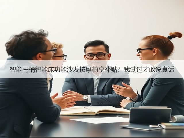智能马桶智能床功能沙发按摩椅享补贴?我试过才敢说真话(图2) 智能马桶智能床功能沙发按摩椅享补贴?我试过才敢说真话(图2)