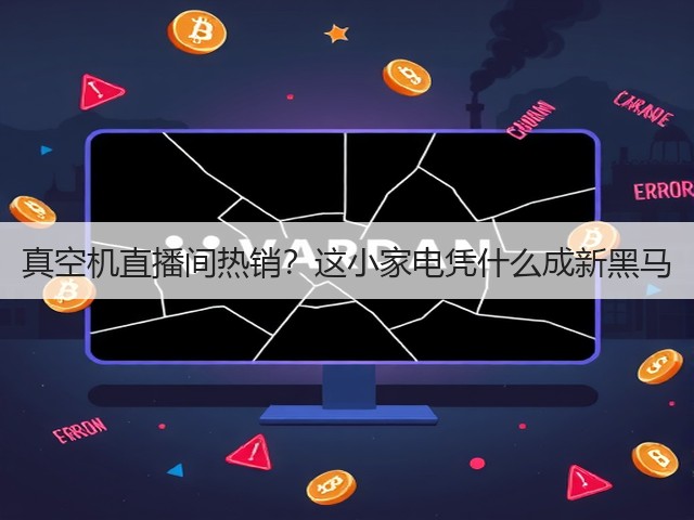 真空机直播间热销?这小家电凭什么成新黑马(图3) 真空机直播间热销?这小家电凭什么成新黑马(图3)