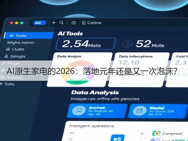 AI原生家电的2026:落地元年还是又一次泡沫?(图1) AI原生家电的2026:落地元年还是又一次泡沫?(图1)