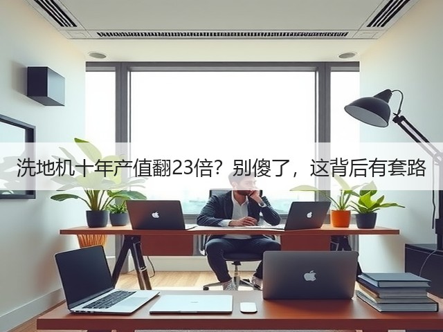 洗地机十年产值翻23倍?别傻了,这背后有套路(图1) 洗地机十年产值翻23倍?别傻了,这背后有套路(图1)