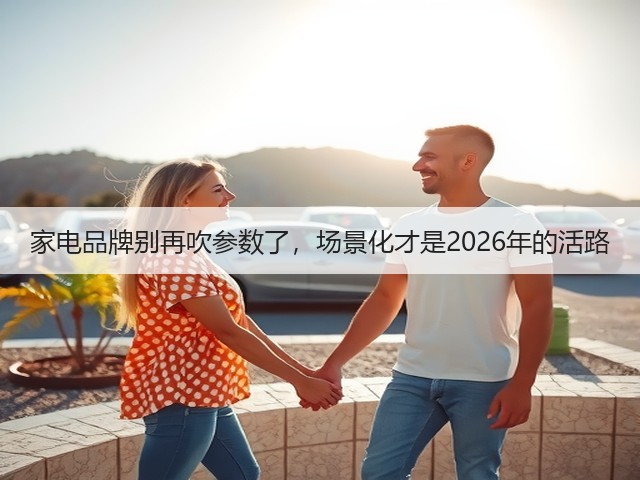家电品牌别再吹参数了,场景化才是2026年的活路(图2) 家电品牌别再吹参数了,场景化才是2026年的活路(图2)