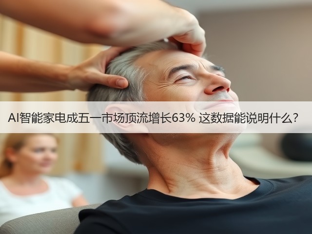AI智能家电成五一市场顶流增长63% 这数据能说明什么?(图1) AI智能家电成五一市场顶流增长63% 这数据能说明什么?(图1)