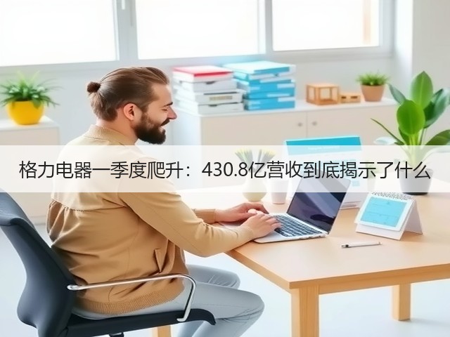格力电器一季度爬升:430.8亿营收到底揭示了什么(图3) 格力电器一季度爬升:430.8亿营收到底揭示了什么(图3)