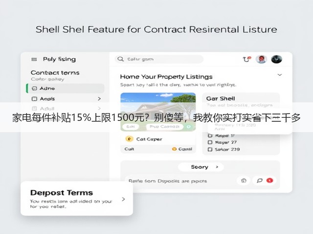 家电每件补贴15%上限1500元?别傻等,我教你实打实省下三千多(图2) 家电每件补贴15%上限1500元?别傻等,我教你实打实省下三千多(图2)