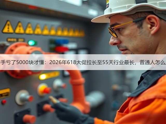 我亲手亏了5000块才懂:2026年618大促拉长至55天行业最长,普通人怎么应对(图2) 我亲手亏了5000块才懂:2026年618大促拉长至55天行业最长,普通人怎么应对(图2)