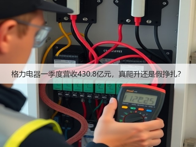 格力电器一季度营收430.8亿元,真爬升还是假挣扎?(图3) 格力电器一季度营收430.8亿元,真爬升还是假挣扎?(图3)