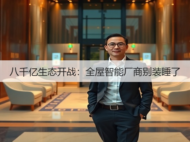 八千亿生态开战:全屋智能厂商别装睡了(图3) 八千亿生态开战:全屋智能厂商别装睡了(图3)
