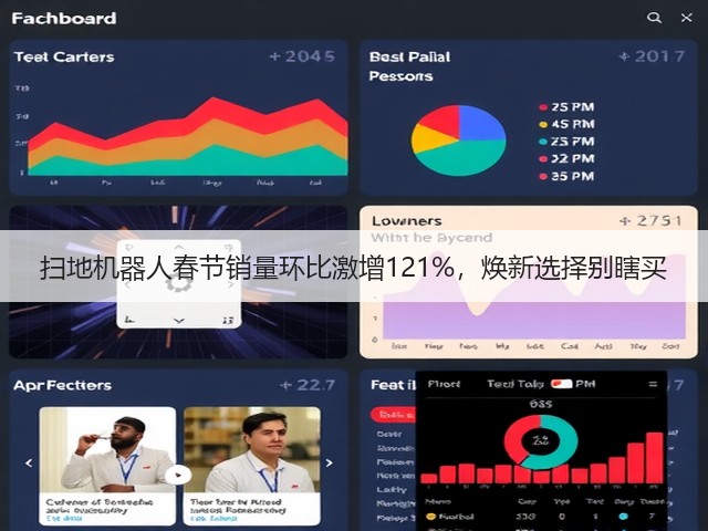 扫地机器人春节销量环比激增121%,焕新选择别瞎买(图1) 扫地机器人春节销量环比激增121%,焕新选择别瞎买(图1)