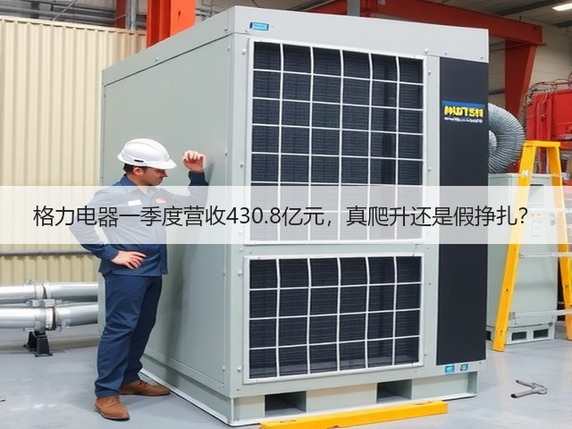 格力电器一季度营收430.8亿元,真爬升还是假挣扎?(图1) 格力电器一季度营收430.8亿元,真爬升还是假挣扎?(图1)
