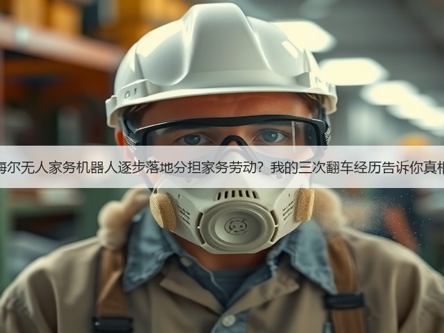 海尔无人家务机器人逐步落地分担家务劳动?我的三次翻车经历告诉你真相(图1) 海尔无人家务机器人逐步落地分担家务劳动?我的三次翻车经历告诉你真相(图1)