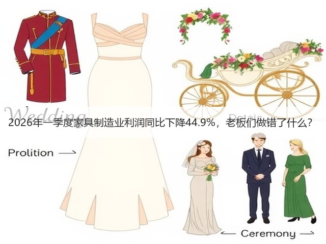 2026年一季度家具制造业利润同比下降44.9%,老板们做错了什么?(图2) 2026年一季度家具制造业利润同比下降44.9%,老板们做错了什么?(图2)