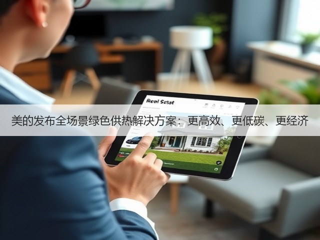 美的发布全场景绿色供热解决方案:更高效、更低碳、更经济(图2) 美的发布全场景绿色供热解决方案:更高效、更低碳、更经济(图2)