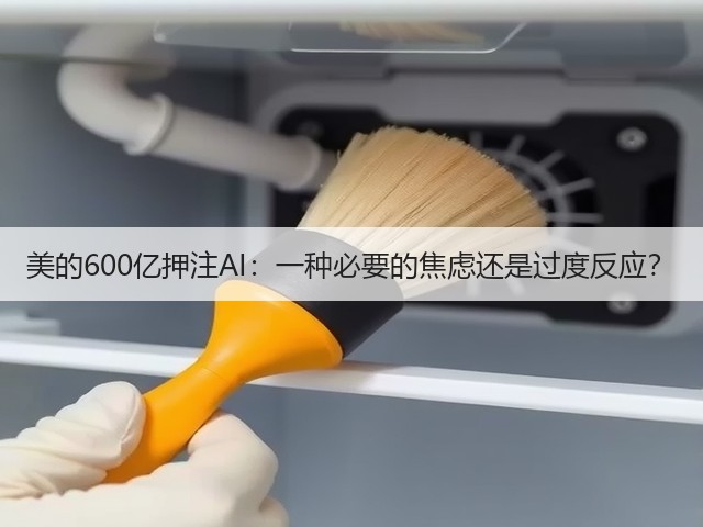 美的600亿押注AI:一种必要的焦虑还是过度反应?(图3) 美的600亿押注AI:一种必要的焦虑还是过度反应?(图3)