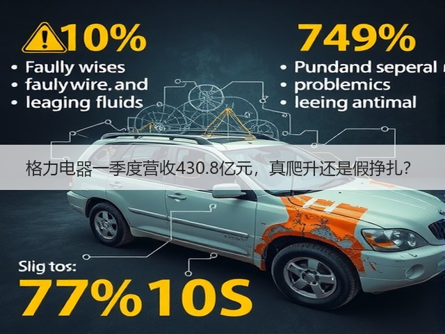 格力电器一季度营收430.8亿元,真爬升还是假挣扎?(图2) 格力电器一季度营收430.8亿元,真爬升还是假挣扎?(图2)