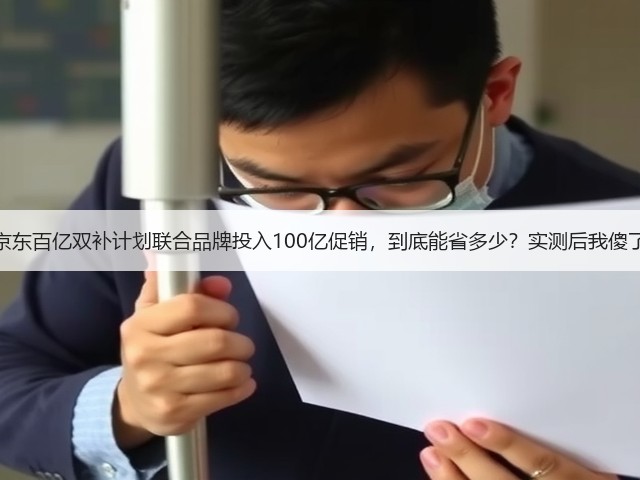 京东百亿双补计划联合品牌投入100亿促销,到底能省多少?实测后我傻了(图3) 京东百亿双补计划联合品牌投入100亿促销,到底能省多少?实测后我傻了(图3)